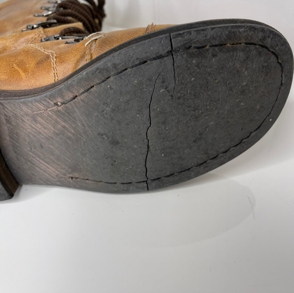 BED STU x Free People WILDER FIELD combat lace up vtg insp grunge RARE HTF - Picture 7 of 8